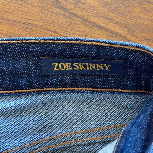 Lucky Brand Zoe Skinny Dark Jeans 4/27 - Picture 8 of 14